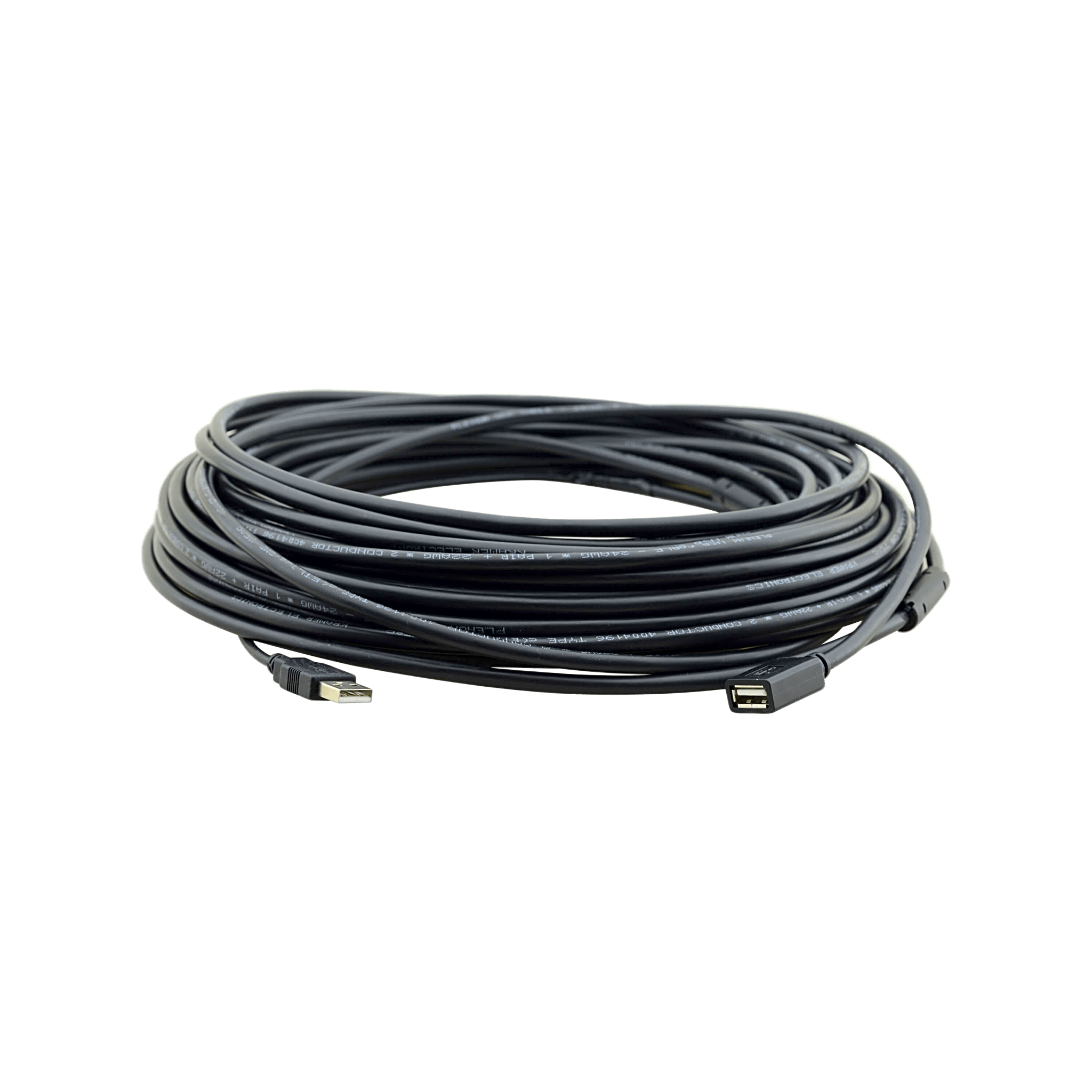 Cable Extensor Activo USB 15.20 mts | USB 2.0 Alta Velocidad 480 Mbps | Alimentación por Bus | Sin Drivers | Hubs Integrados 1-2 Tiers