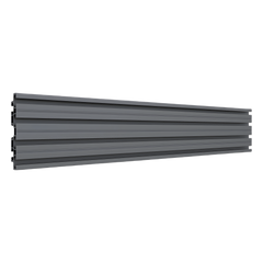 Accesorio_ Riel de Aluminio con Longitud 1750 mm | Ancho 120 mm|  Espesor 9 mm | Incluye Tapas y Tornillos | Compatible con estructura para Videowall | Diseño Modular