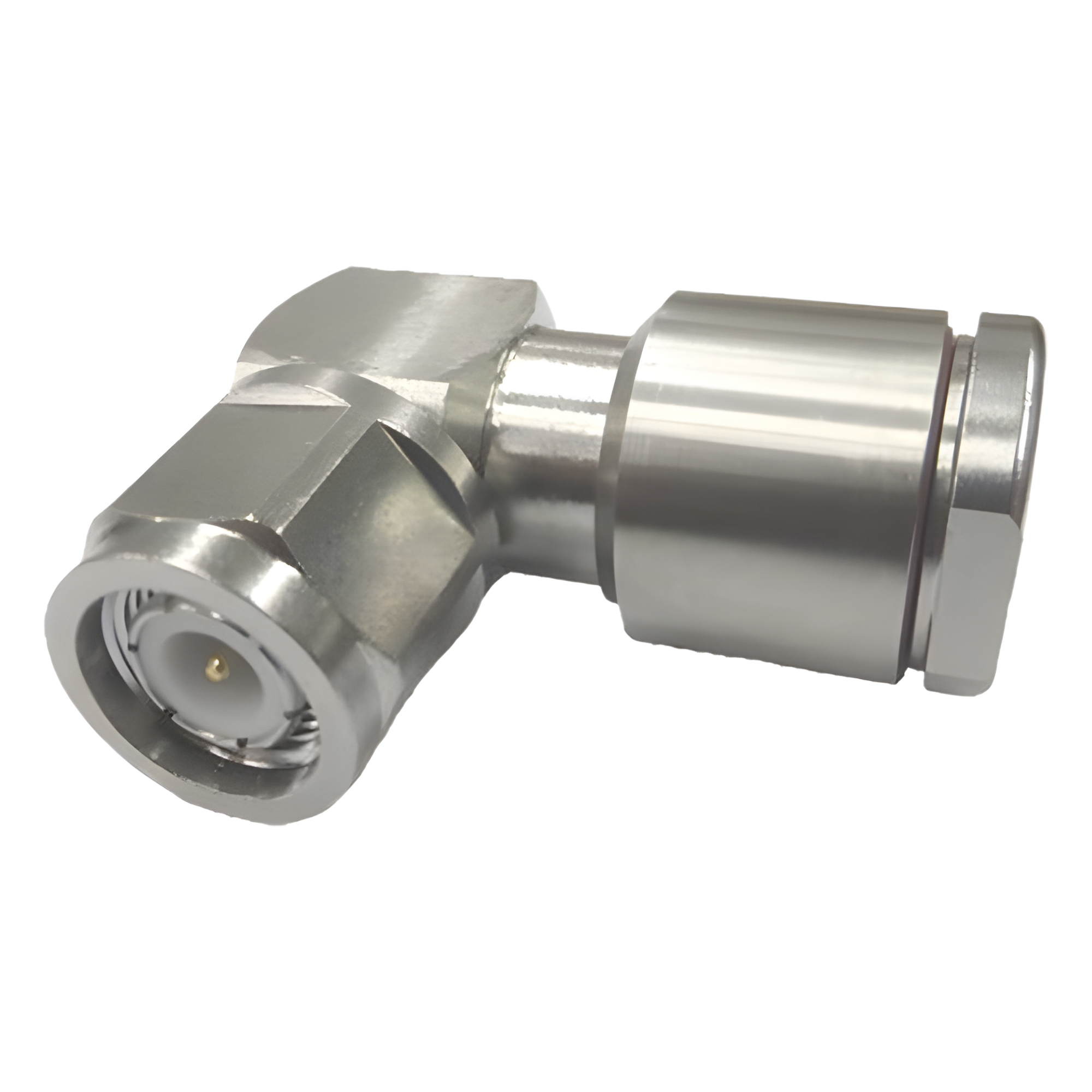 Conector TNC Macho en ángulo para cable CNT-400, RG-8