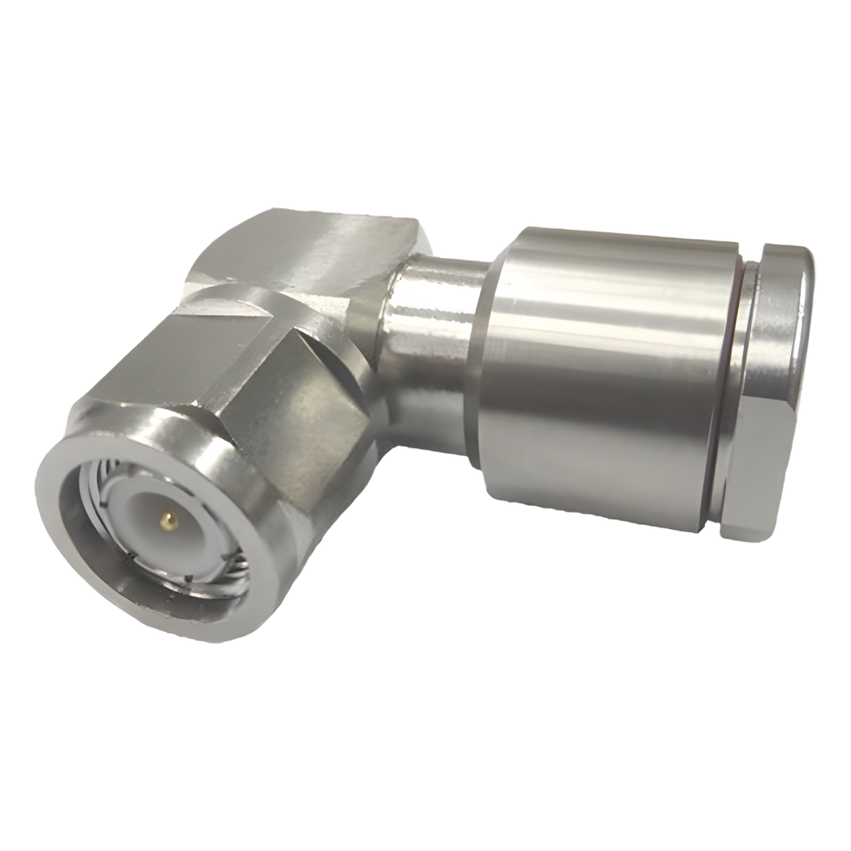 Conector TNC Macho en ángulo para cable CNT-400, RG-8
