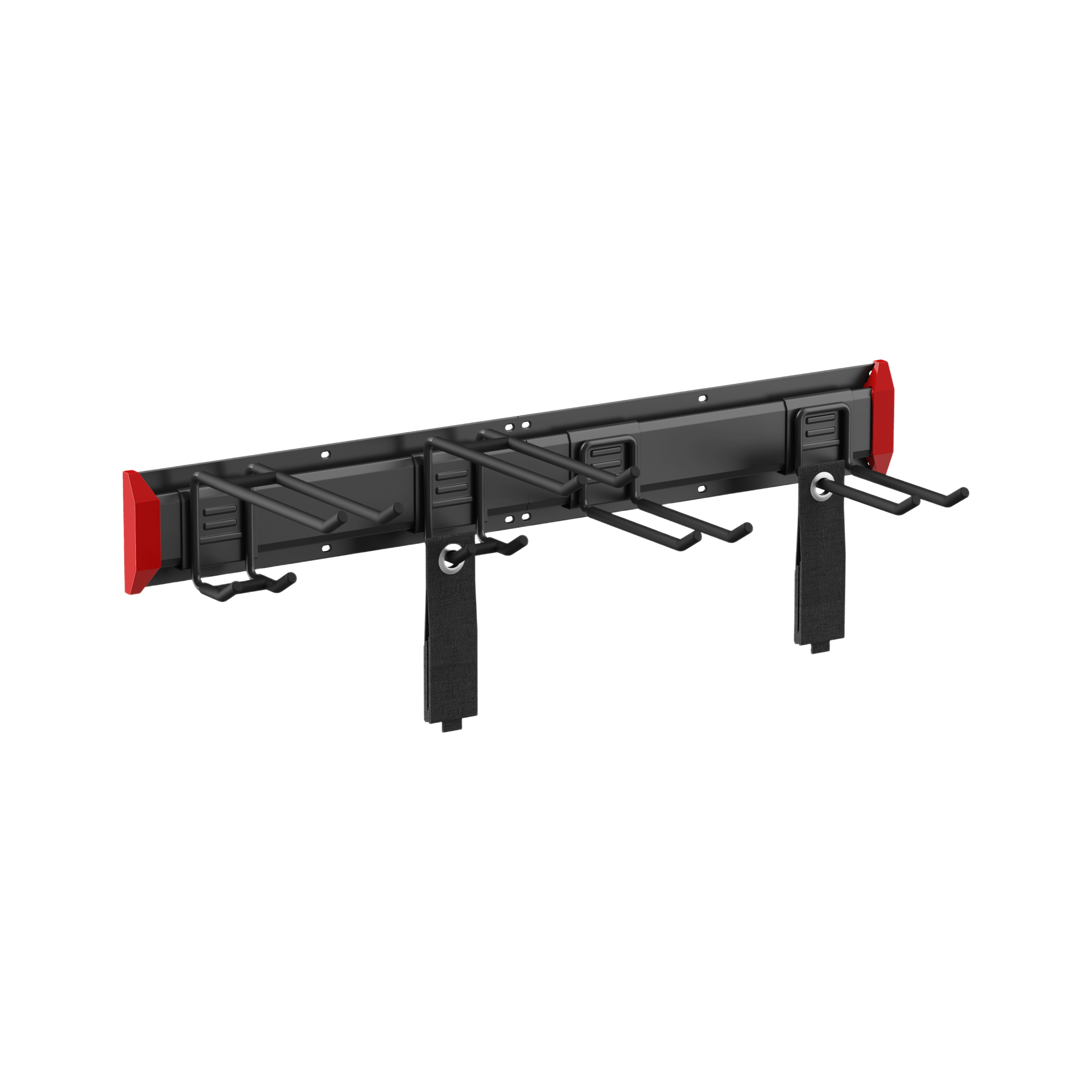 Estante de Almacenamiento de Pared Versátil de Alta Resistencia (en 2 Placas de Pared)