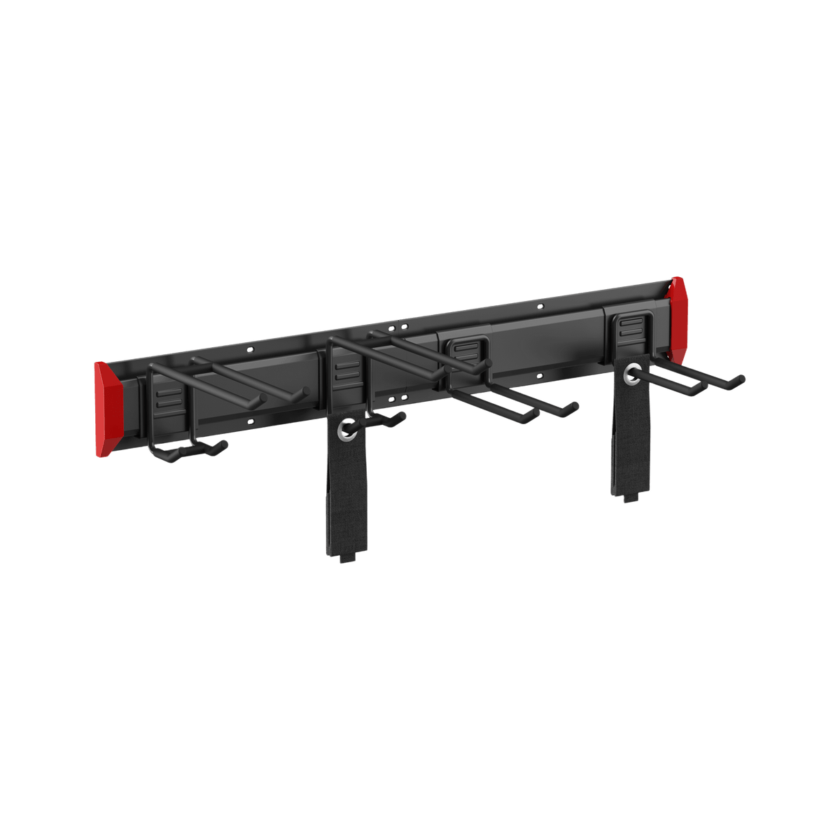 Estante de Almacenamiento de Pared Versátil de Alta Resistencia (en 2 Placas de Pared)