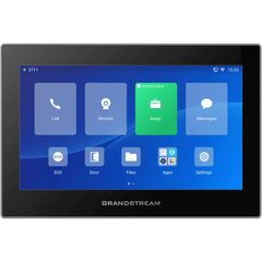 Estación de Intercomunicación SIP con Wi-Fi 6, Bluetooth y Control Total para Agendamiento de Salas y Edificios Inteligentes (Color Negro)