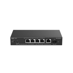 Switch Administrable Capa2 PoE+ con 5 puertos Multi-Gigabit 2.5Gb, hasta 70w PoE
