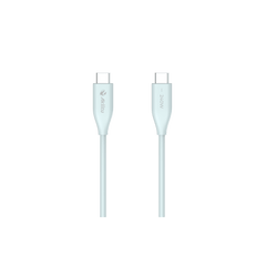 Cable de Carga USB-C a C 1.5 Metros / Potencia 240W / Velocidad Transferencia 480 Mbps / Tecnología GaN (Nitruro de Galio) / Fast-Charging / Material Silicona No Tóxica /  Conector Aluminio Anodizado
