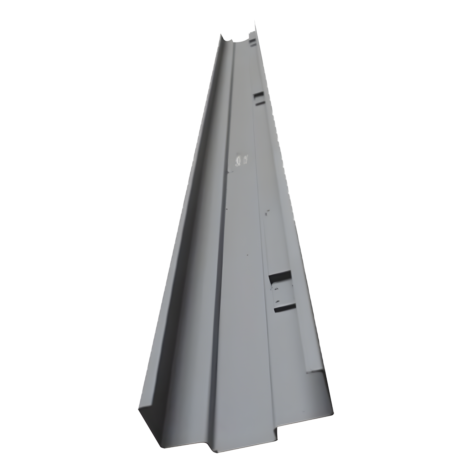 Jamba de contra galvanizada 7' 0", 5 3/4" con preparación para pestillo izquierdo