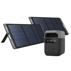 KIT DE ENERGÍA PORTÁTIL ECOFLOW E980 Y PANEL SOLAR 200W