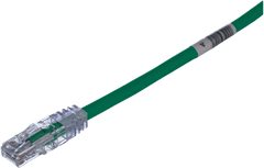 Cable de Parcheo TX6, UTP Cat6, 24 AWG, CM, Color Verde, 3.05 Metros (10 Pies)