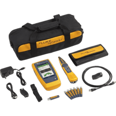 Kit Avanzado de Calificador de Red LinkIQ, Para Verificar Rendimiento de Cableado Hasta 10Gbps Basado en Frecuencia, con Pantalla Multitáctil a Color