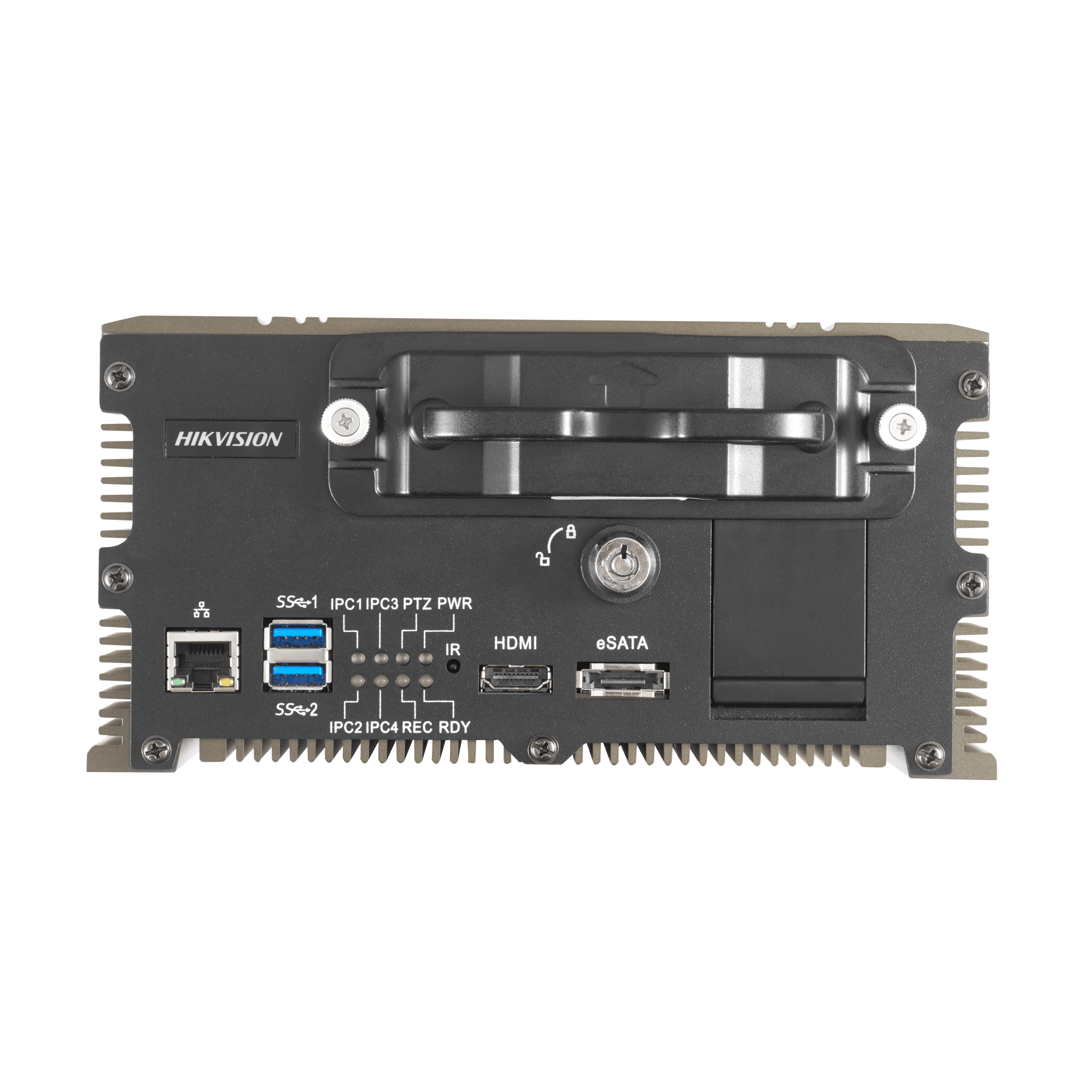 DVR Móvil 2 Megapixel (1080p) / 4 Canales TURBOHD / Tecnología IA Integrada / Soporta 4G / WiFi / GPS / Sensor G / Soporta 2 Memorias SD (512 GB c/u) / Alarmas I/O