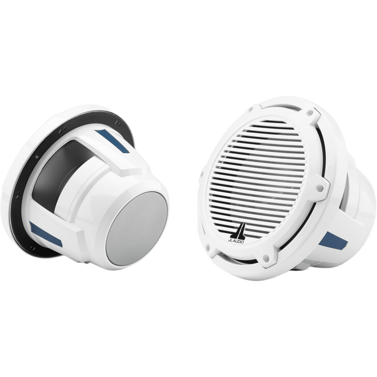 Subwoofer Náutico 10" / 250 W RMS / 4 &Omega; / Cono de Polipropileno / Rejilla Clásica Blanca / Deflector Infinito o Caja Cerrada / Marino