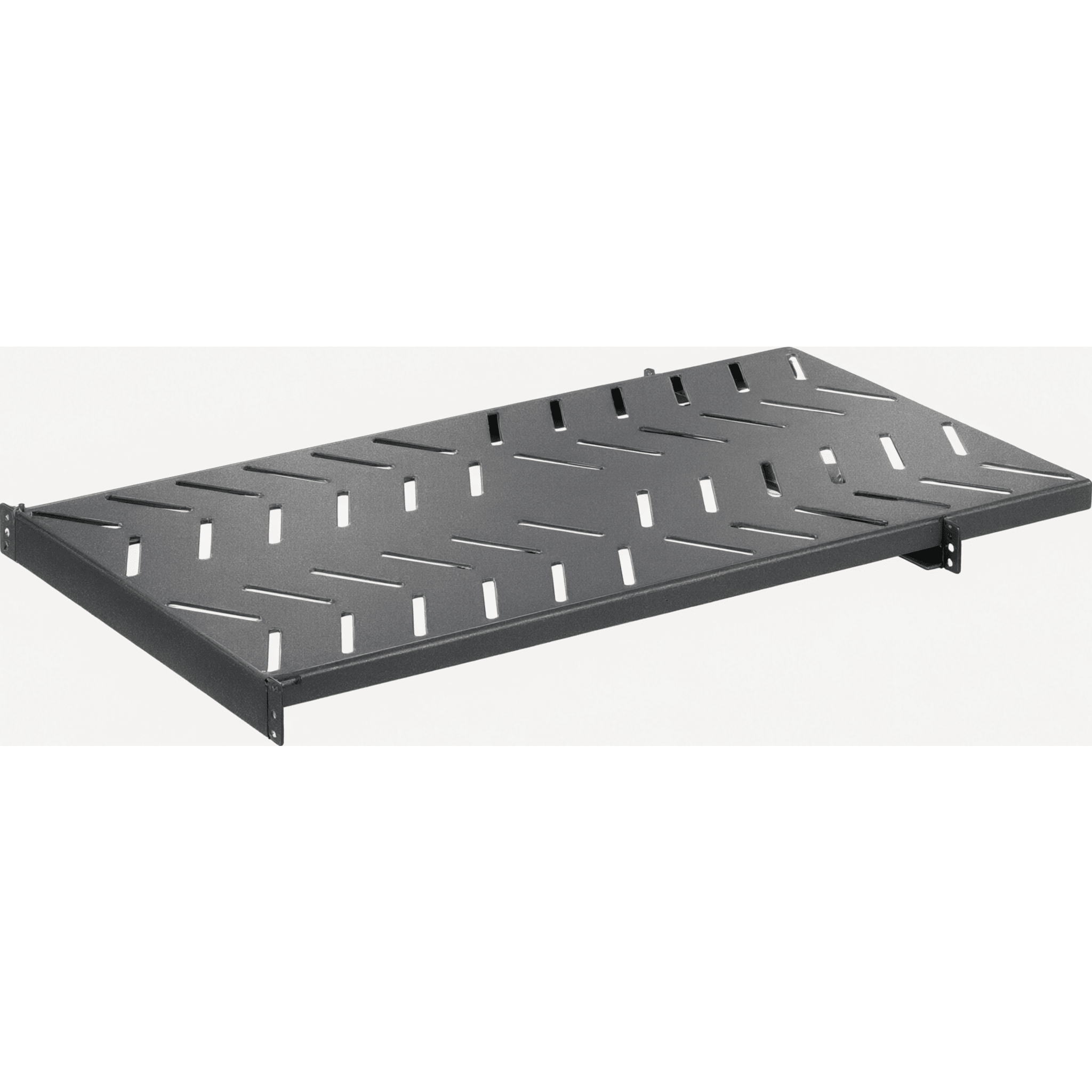 Charola para Soportar Equipos en Rack de 19" de 4 Postes, Profundidad Máxima de 23.5 in, Capacidad de Carga de 124.7 kg, 1 UR