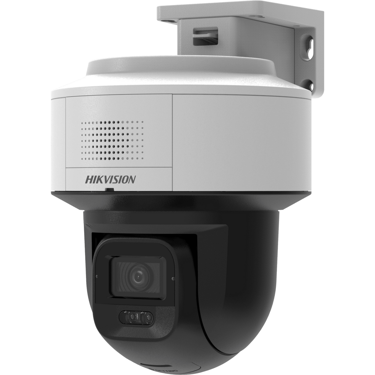PTZ IP 4 Megapixel (2560x1440) / 4X Zoom Óptico / Dual Light 30 m IR + 30 m Luz Blanca / Lente 2.8-12 mm / AcuSense / Auto-Tracking Lite / Audio de 2 Vías / IP66 / PoE+ / microSD 512 GB