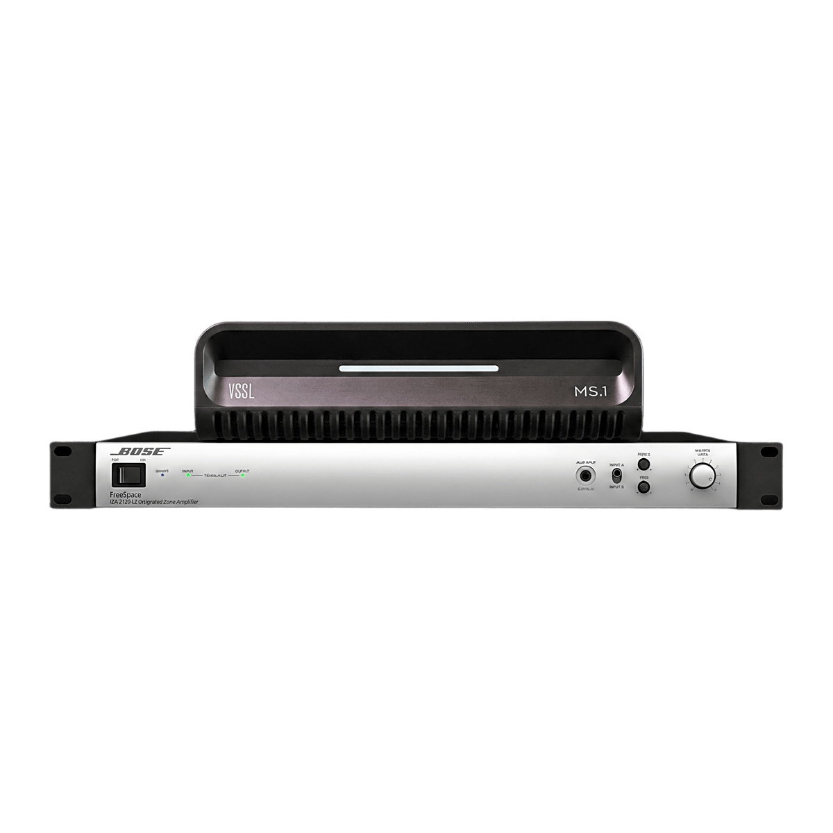 KIT Amplificador IZA2120HZ y Streamer de Audio Modular MS.1 | PoE + USB-C | HDMI eARC + Óptica + RCA | Bluetooth LE Audio | WiFi | Control4-Crestron-Elan-RTI-URC-Savant-Lutron | AirPlay2-GoogleCast-SpotifyConnect
