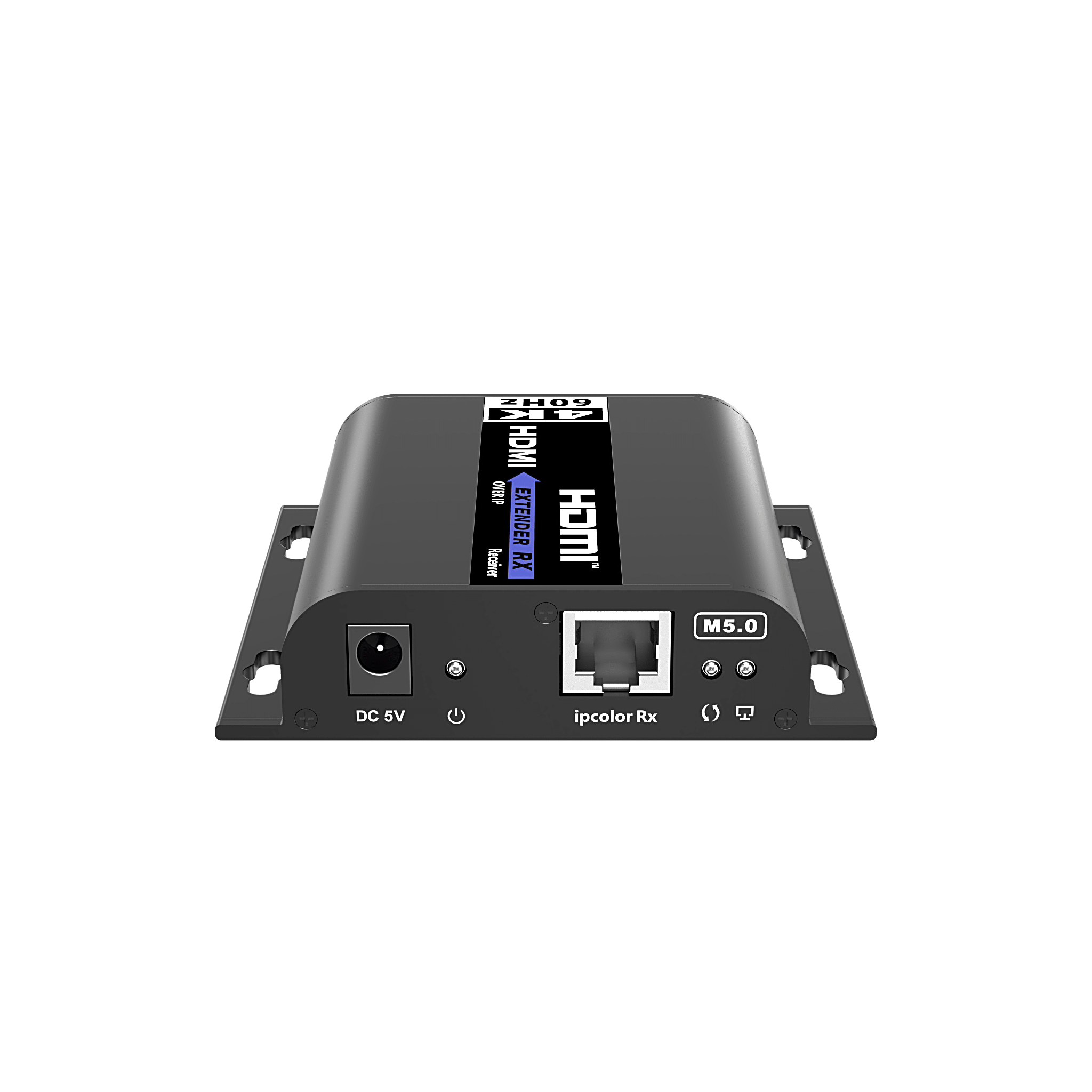 Kit Extensor HDMI | AV sobre IP | Solo Receptor | 4K@60Hz | 120 m | HDMI 2.0 | HDCP 2.2 | 18 Gbps | Conexión 1:1 , 1:N, N:1 , N:N | IR Bidireccional | Compatible con App iMMS
