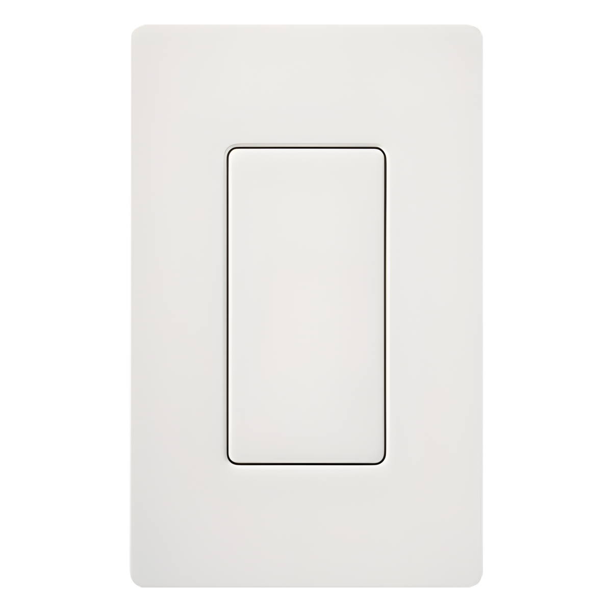 Inserto ciego para cubrir aberturas sin usar en placas de pared estilo designer Claro y Satin Colors, color Snow satinado