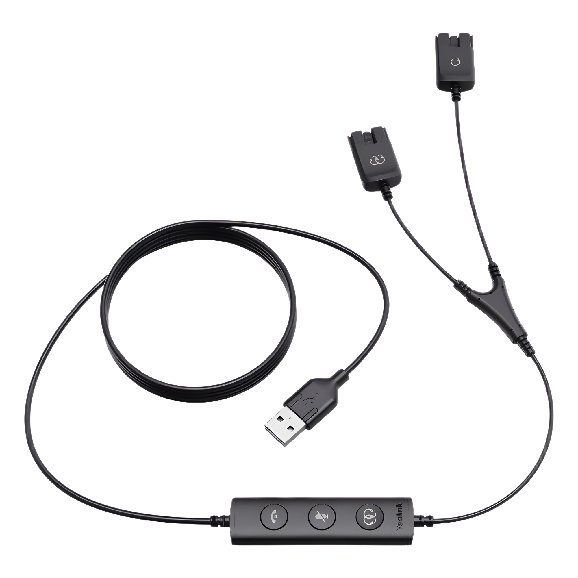 Cable para Entrenamiento en “Y” para Diademas Yealink de la Serie YHS (10 PIEZAS)