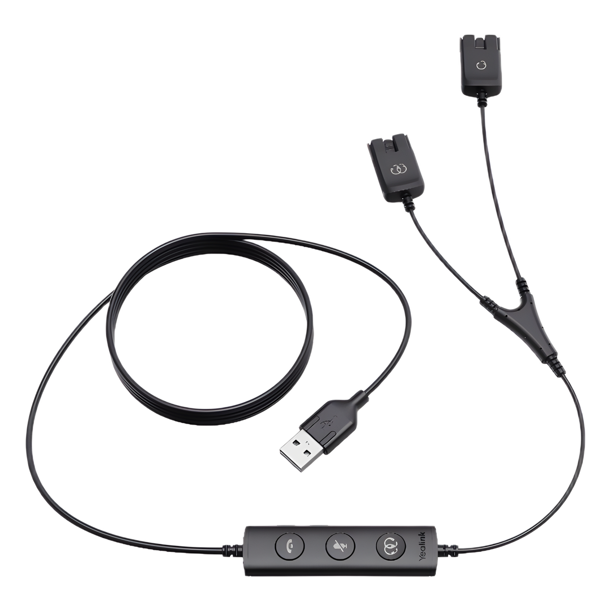 Cable para Entrenamiento en “Y” para Diademas Yealink de la Serie YHS (10 PIEZAS)