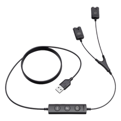 Cable para Entrenamiento en “Y” para Diademas Yealink de la Serie YHS (10 PIEZAS)