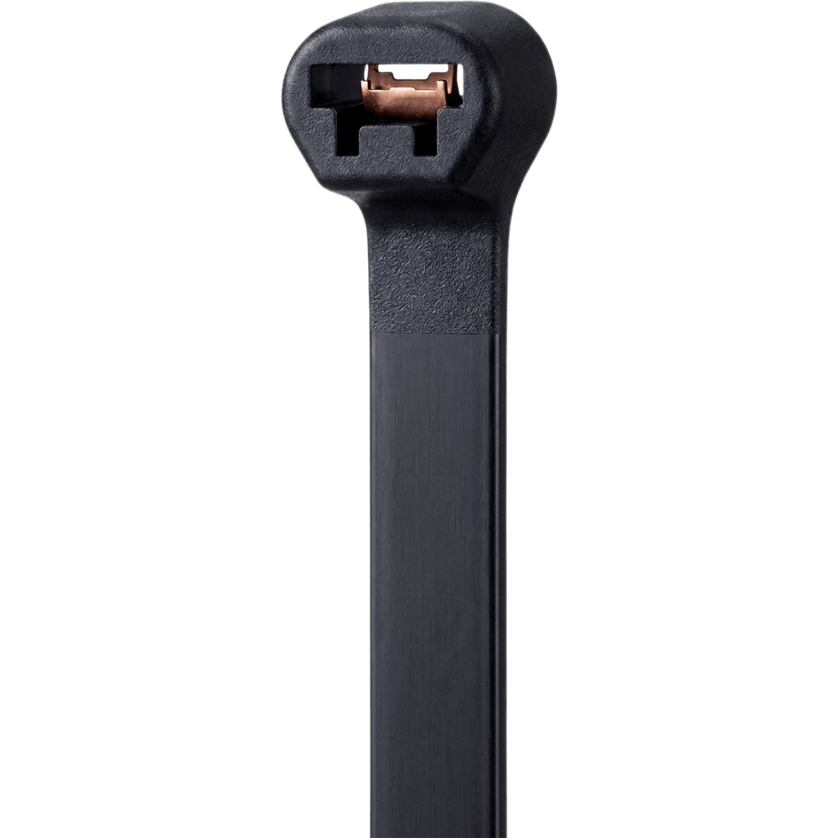 Cinchos de Nylon Mejorado con Inserto Metálico Para un Mejor Agarre / Color Negro / 7.5 × 300 mm / Paquete con 100 Piezas