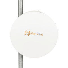 Antena Parabólica Banda Ultraancha / 4.9-7.2 GHz / Ganancia 34 dBi / Dual Slant 45°-90° / 96 cm (37.8 in) / Fibra de Vidrio / Conector Dual N-Hembra / Jumper Incluido
