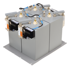 Combinador 440-512 MHz, para 4 Canales, 125 Watt, 200 KHz (min.) de Sep. Tx-Tx, 2 Circ. N Hembra.