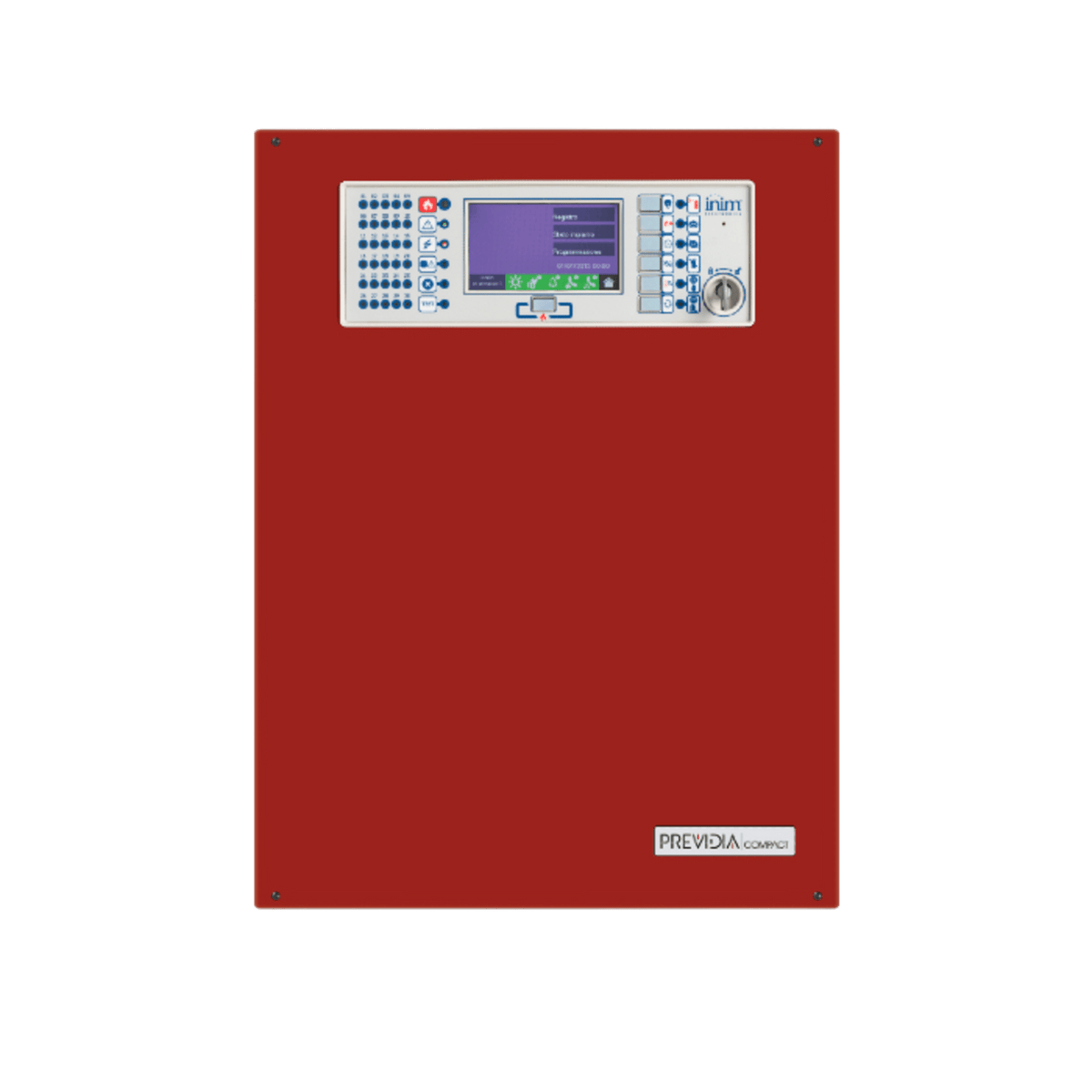 Central de Detección de Incendio Previdia Compact | Sistema Analógico Direccionable | 2 Lazos Hasta 480 puntos en cualquier combinación | Gestión cloud integrada | Certificaciones EN54-2/4/21 | UL