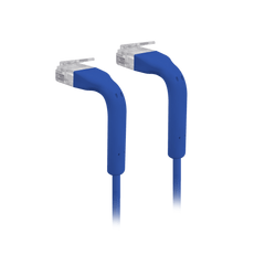 UniFi Patch Cable Cat6 Ultradelgado GbE con Botas Flexibles, Color Azul, 0.3 Metros (0.98 Pies)