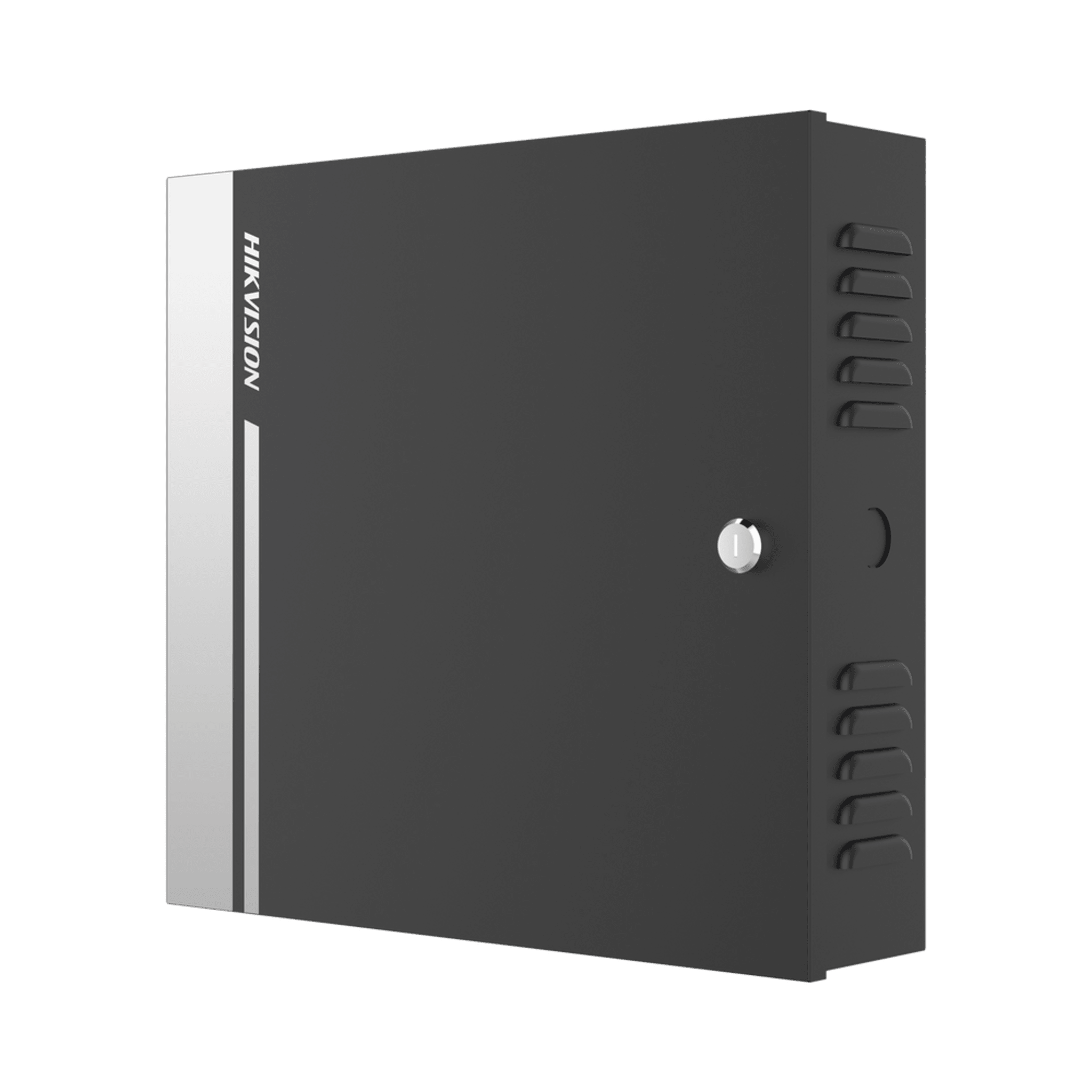Controlador de Acceso para 1 Puerta y 2 Lectores Wiegand o RS485 / Incluye Gabinete y Fuente de Alimentación 12Vcc/8A / Soporta Batería de Respaldo /  Wiegand y RS-485 / 10,000 Tarjetas