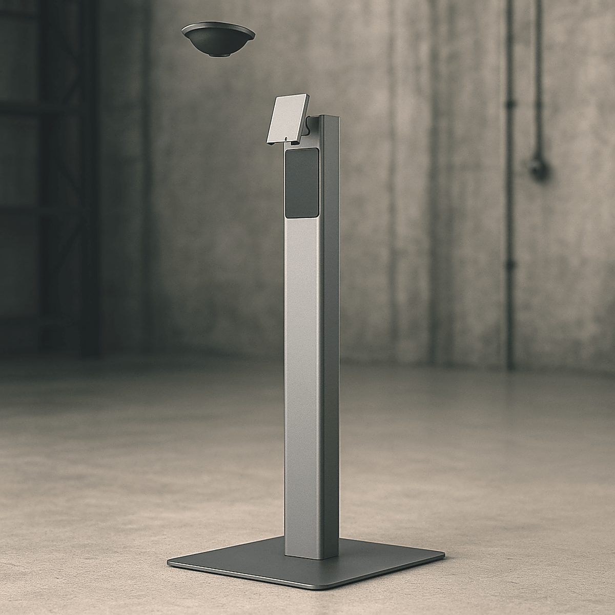 Soporte de Piso FLEX 3 Lite / Estructura Metálica / Base de Placa Pesada / Peso Neto Stand 5.51 kg (12.1 lb) / Peso Neto Plate 15.1 kg (33.3 lb)
