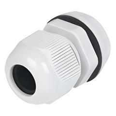 Conector Plástico Tipo Glándula para Cable de 6 a 12 mm de Diámetro.