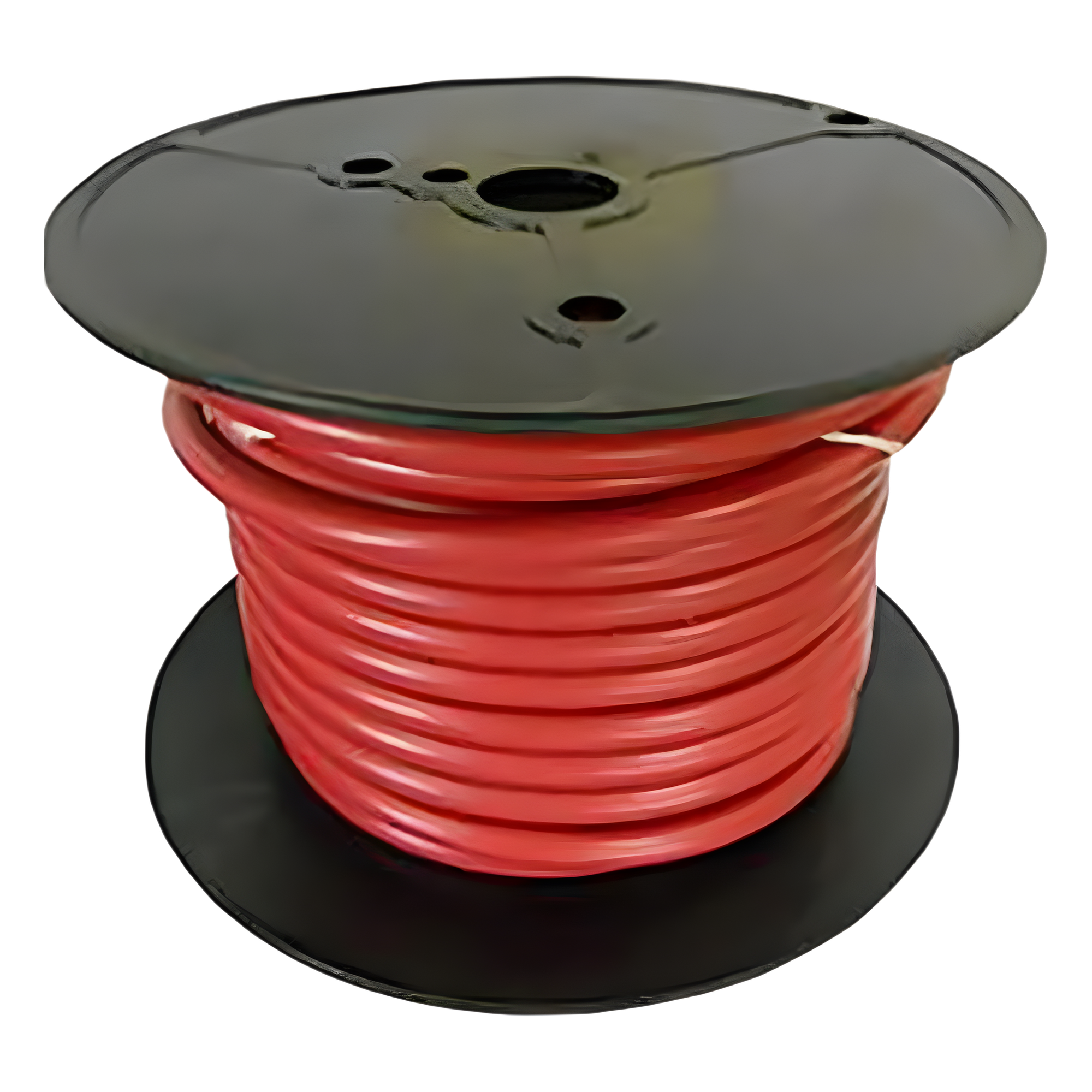 Cable para Batería Marina Cobra 6 AWG / 100 Pies / Cubierta PVC Retardante de Llama Roja / Cobre Estañado Clase K / 600V / Temperatura 105°C Seco y 75°C Húmedo / Cumple UL 1426, UL Listed BC-5W2 y ABYC