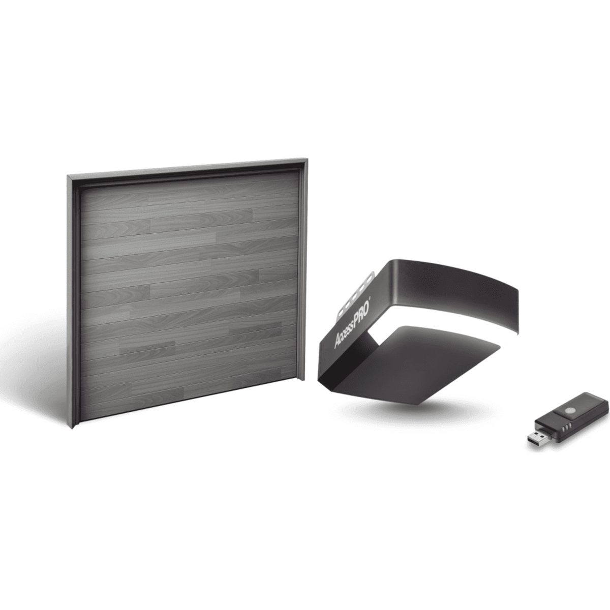 Kit Puerta de Garage 20x8 Pies / Insulada 43 mm / Motor FS1000M 1/2 HP / Interfaz WiFi ACCESSWIFI / Incluye 3 Controles