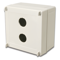 Caja industrial de conexión (Ruggedized), de 2 puerto de cobre o fibra, con protección IP66/IP67 (NEMA 4X)