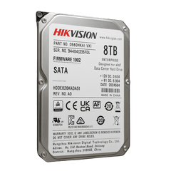 Disco Duro Empresarial / 8 TB / 7200 RPM / Interfaz SATA 6 Gb/s / Búfer de 512 MB / Diseñado para Operación 24/7 / Transferencia de 550 TB por Año