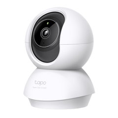Cámara de Seguridad Doméstica Tapo C230 / 5MP 3K (2880×1620) / 360° Pan-Tilt / Detección Inteligente IA / Visión Nocturna 12 m (40 ft) / Audio Bidireccional / Almacenamiento microSD 512GB / Compatible Alexa y Google H