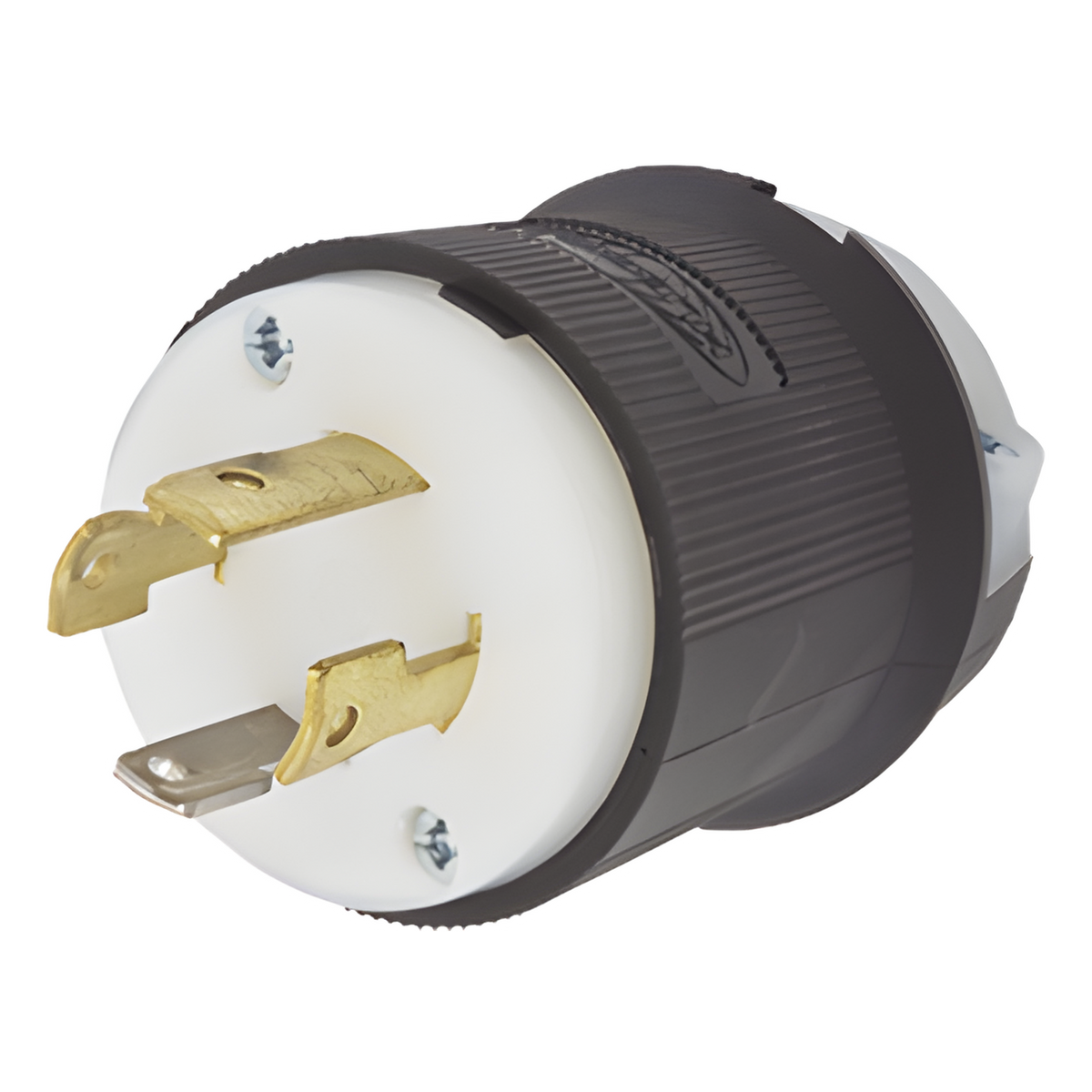 Clavija con Bloqueo de Media Vuelta Industrial 30 a 125/250 V CA / 3 Polos 4 Hilos / Nema L14-30P.