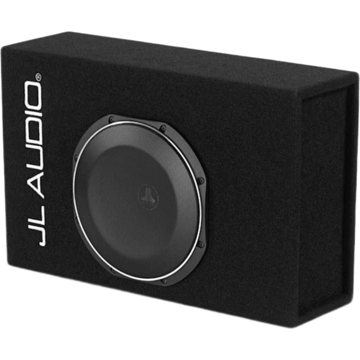 Subwoofer Amplificado / Caja PowerWedge+ TW1 / Driver TW1 10″ / Amplificador Integrado 400 W RMS / Impedancia 0.25 &Omega; / Cono de Polipropileno Relleno de Minerales / Carcasa Sellada / Rejillas Incluidas / Dimensiones 283 x 470 x 127 mm (11.125 x