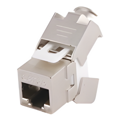 Módulo Jack Keystone Cat5e Blindado (STP) sin Herramienta (Toolless)