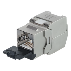 Módulo Jack STP Keystone Toolless (Sin Herramienta) CAT6A con Tapa