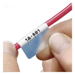 Hojas con 1000 Etiquetas Auto-Laminadas para Impresora Láser/Inyección de Tinta, para Cables de 6.1 a 12.2 mm de Diámetro (8 - 4 AWG)