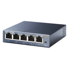 Switch Gigabit no administrable de 5 puertos 10/100/1000 Mbps