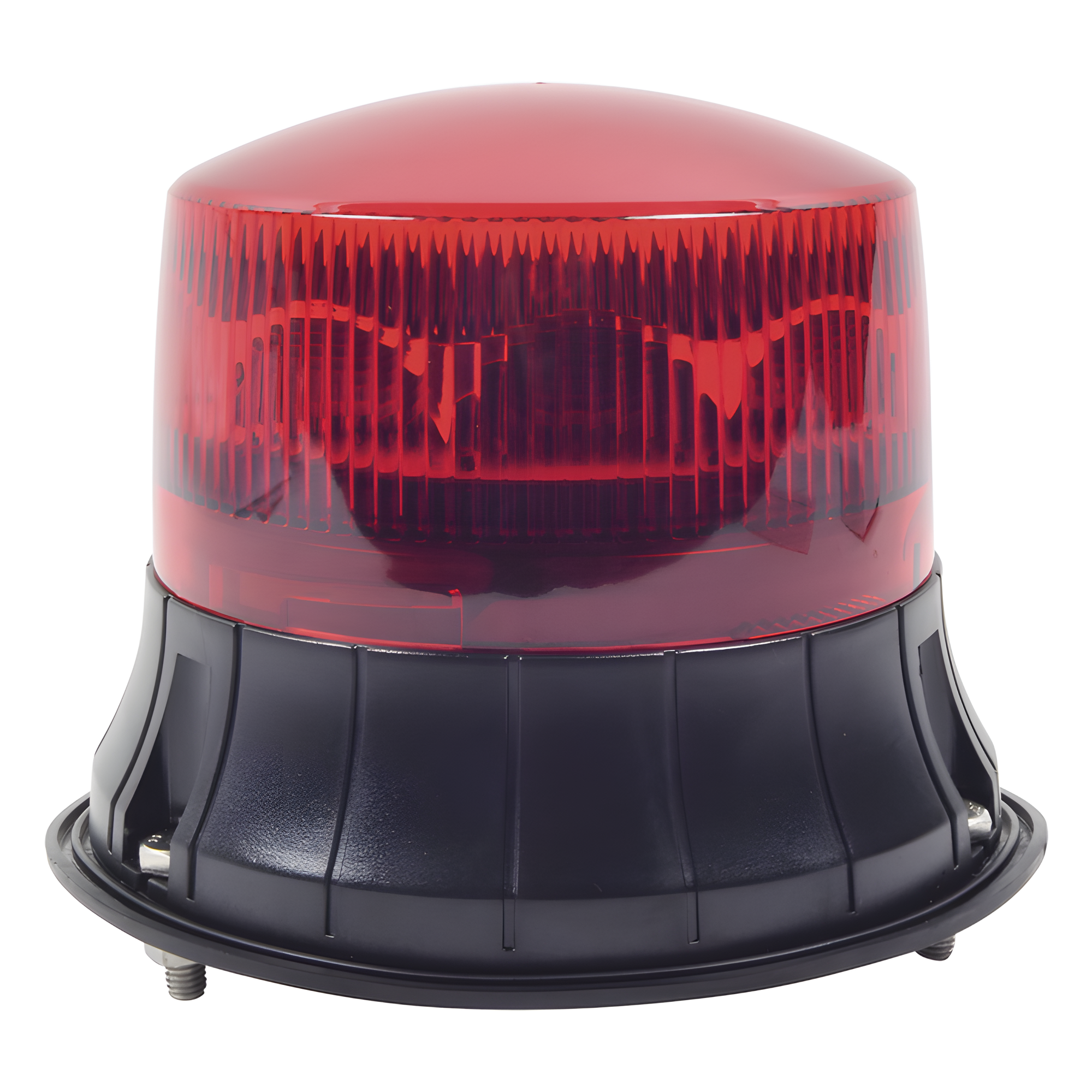 Burbuja LED giratoria color rojo, 9 LEDs, montaje permanente