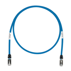 Patch Cord Cat6A, Blindado S/FTP, CM/LS0H, 12.19 Metros (40 Pies), Color Azul