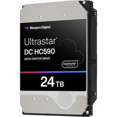 Disco Duro Ultrastar Data Center HC590 / 24TB CMR / Plataforma 11 Discos / HelioSeal Helio / 7200 RPM / SATA 6Gb/s SAS 12Gb/s / ePMR OptiNAND / ArmorCache WCD-WCE / 5 Años Garantía