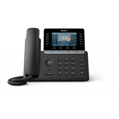 Teléfono IP Empresarial Multifuncional Yealink T74U con Pantalla a Color de 4.3 Pulgadas Audio HD y 16 Cuentas SIP