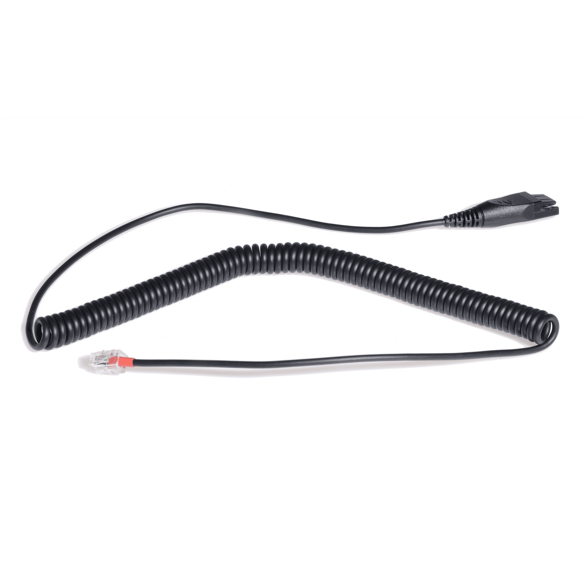 Cable QD A RJ9 de Repuesto Yealink Para Conexión De Diademas Profesionales A Teléfonos De Escritorio