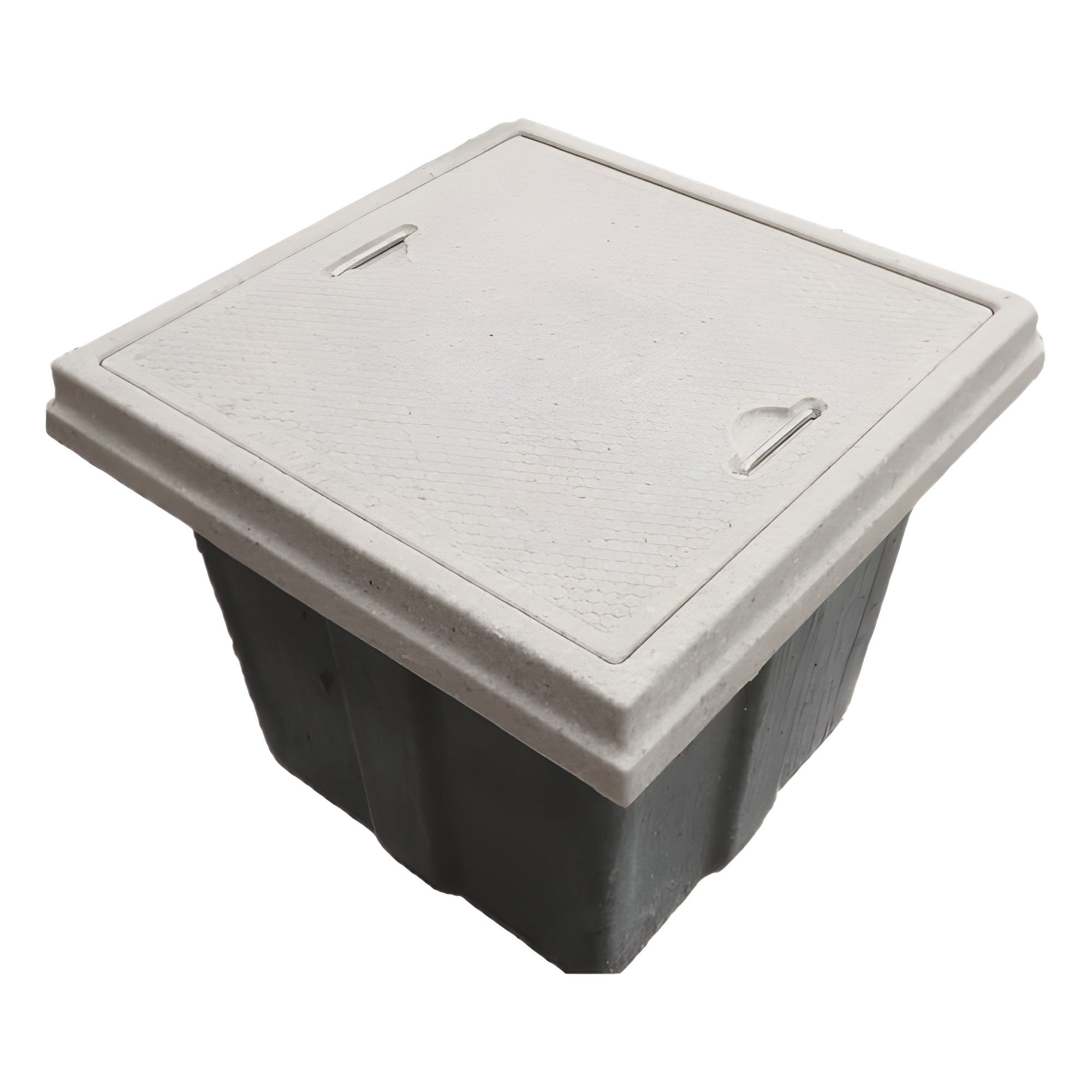 Registro Eléctrico para uso Peatonal 60x60x40 cm, Resistencia 3 Toneladas