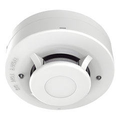 Detector de Humo Fotoeléctrico No Direccionable de 4 Hilos / DC 12 V / Algoritmos de Detección Avanzada / LED Duales 360° / Salida de Relé N/C o N/A / Montaje en Techo