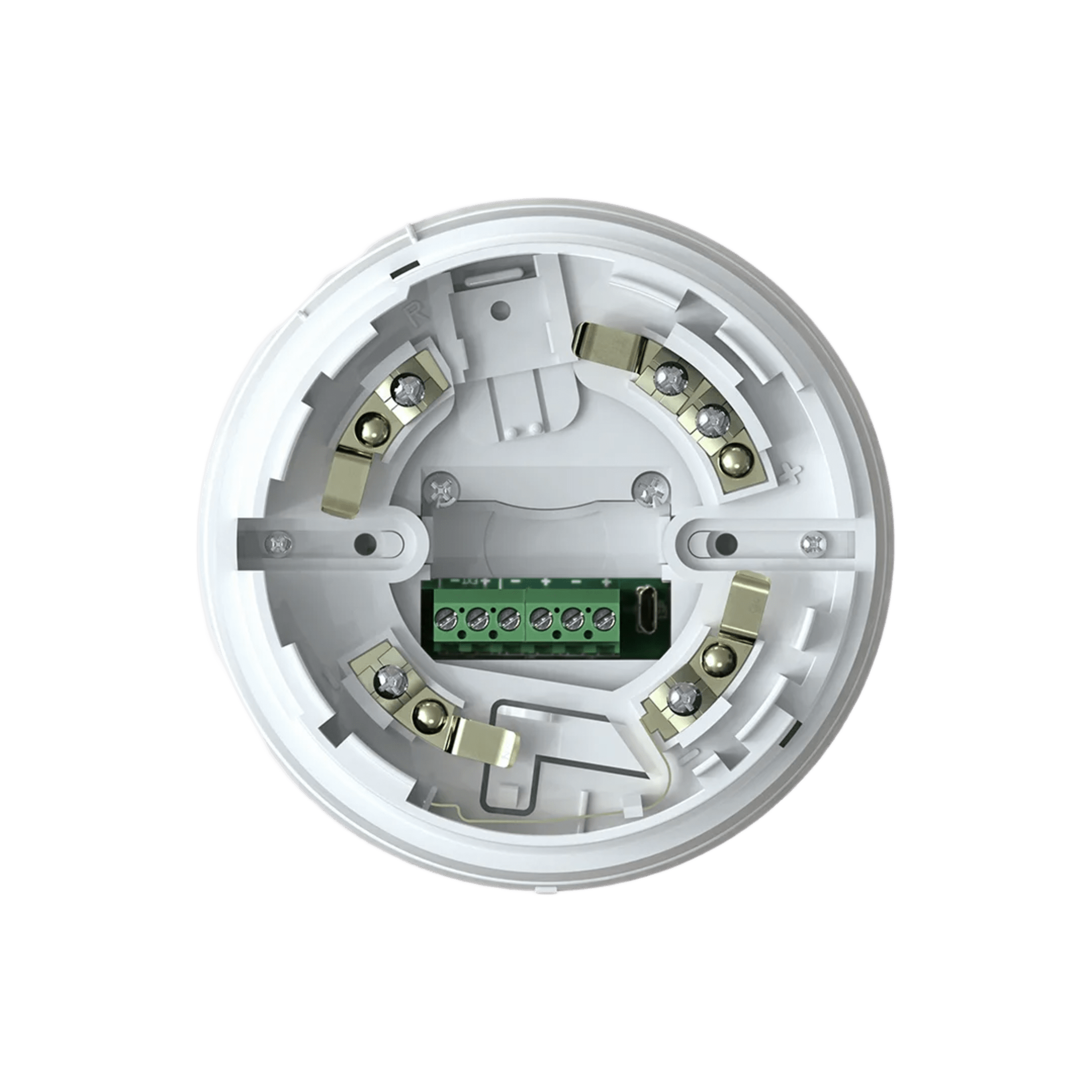 Base Direccionable con Indicadores de Alarma | Serie Enea | Acústico | 14 a 104 Tonos | 98 dB a 1 m | Alimentación por Lazo | Sincronización | Aislador incluido | LED Multicolor
